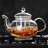 Latitude Run® Jaylenne 33.8oz. Glass Teapot Set
