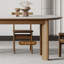 Ensemble de table de salle à manger moderne et simple ovale-102772821