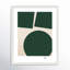 You & Me In Green 1 Painting by Lee Lessem-1045725234-1045725193