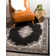 Tapis oriental noir Balthrop