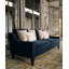 72" Velvet Square Arm Sofa with Reversible Cushions