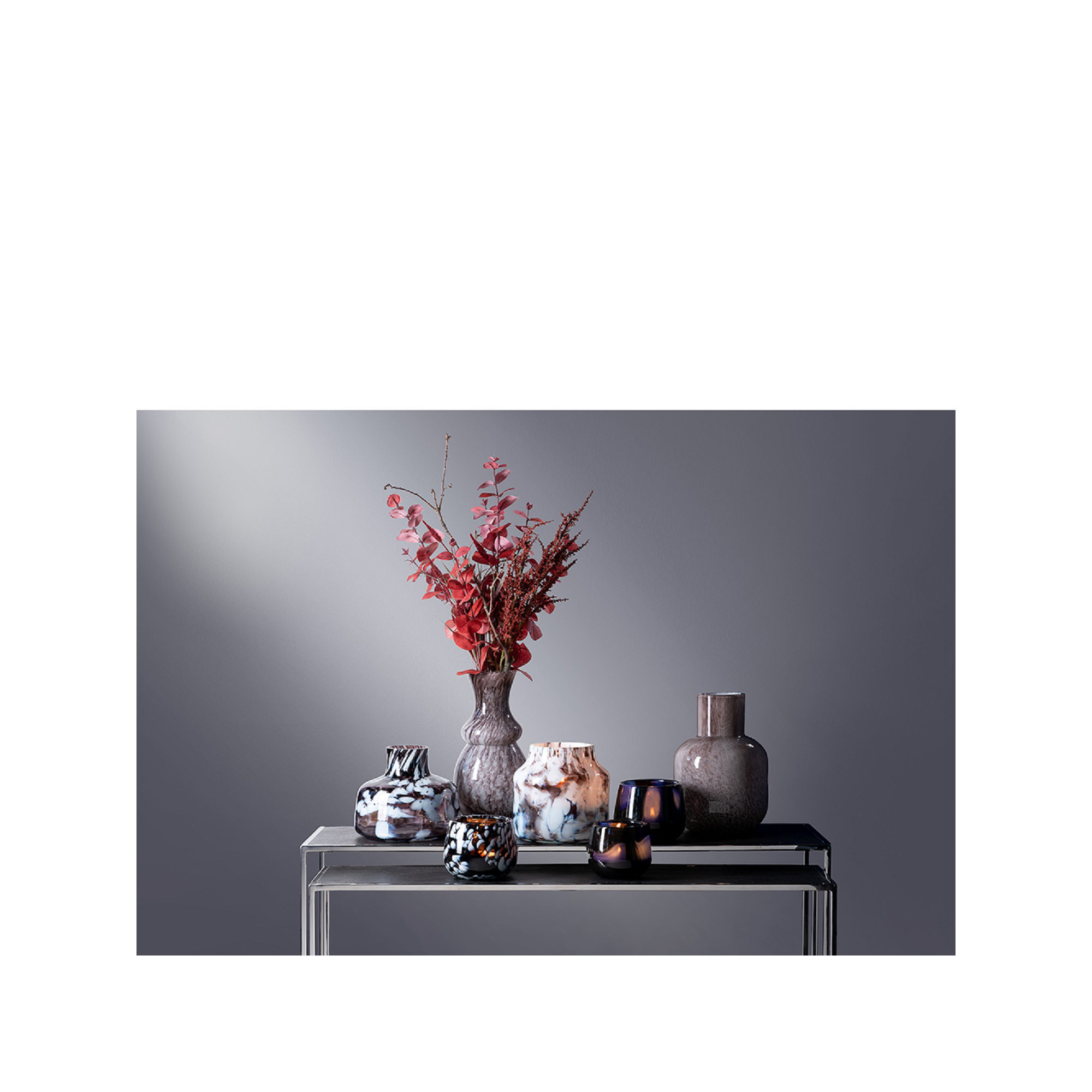 Pantea Lantern Glass Smooth Vase