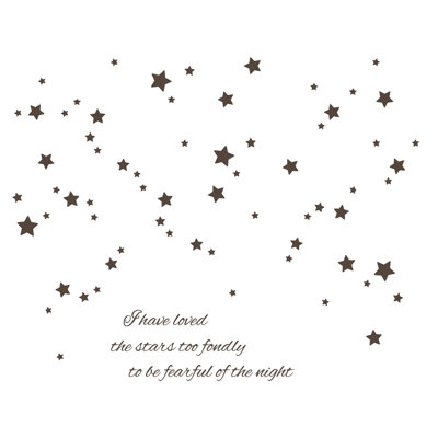 Abstract Non-Wall Damaging Wall Decal