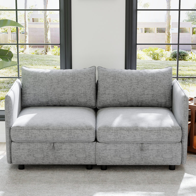 Modern Sofa Side Armrest For Modular Sofa Combo Parts Pair Of Armrests For Sectional Modular Couch