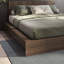 Lit plateforme avec tête de lit Zen OMEGA - Assemblage facile, aucun sommier requis-703770919-683407690