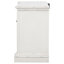 Table de chevet 2 tiroirs Vintage White avec double USB