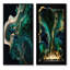 «Abstract Geode Marble», 2 pièces sur toile-240071044-240071040