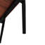 De 2 tables de bout en verre transparent avec couche et pieds l 15,34 po x H 20,69 po, structure trempée