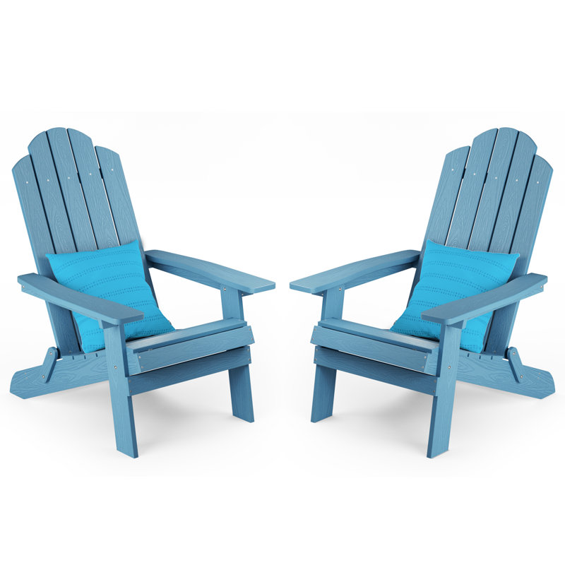 Outdoor Adirondack Chair, Teal