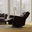 Fauteuil inclinable pivotant avec repose-pieds manuel Global