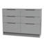 110 cm W Chest of 6 Drawers-1257143125