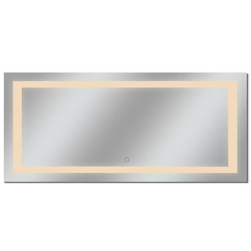 Miroir de salle de bain Edison, l 88 po x H 38 po