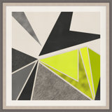 Platonic 2' Framed Graphic Art Print on Glass