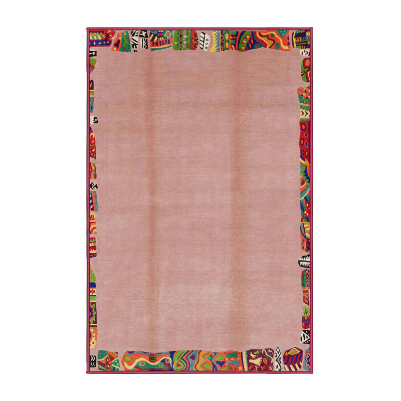 Abstract Indoor Rug, Rectangle 5' x 8'