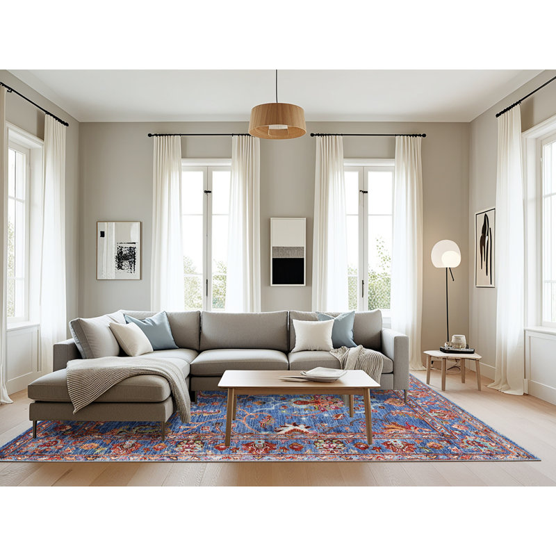 Garrin Oriental Indoor Rug, Rectangle 8' x 10'