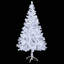 Artificial Christmas Tree Christmas Display Tree with LEDs and Ball Set-584266819