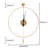 Insine Metal Wall Clock-113169172-113169161