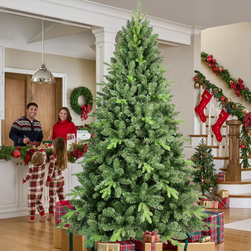  Épinettes de Noël à charnières non éclairées , 7'
