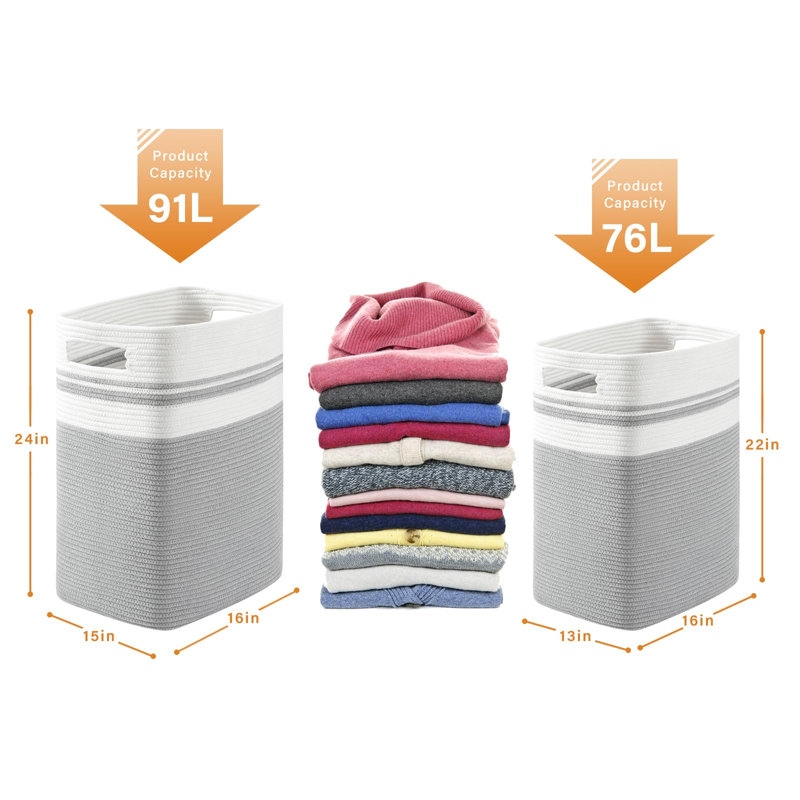 Bac de rangement moderne, Gris