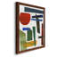 Colorful Shapes II - Peinture sur toile encadrée-59526062-59526069