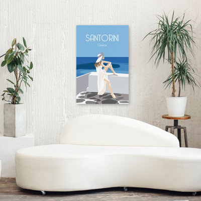 Santori - aventure Grèce, personne illustrative