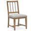 Chaise d'appoint Melita avec siège rembourré-1740426755