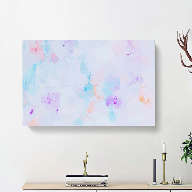 Heart Of Passion In Abstract - Wrapped Canvas Painting, 40cm H x 60cm W x 3cm D