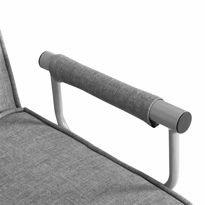 Louth Upholstered Armchair, Grey