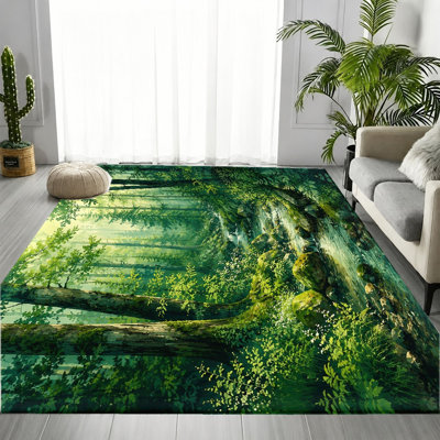 Tapis vert forêt luxuriant Lush Green