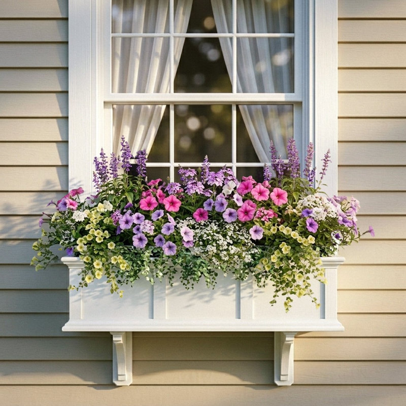 Greenwich Vinyl Window Box