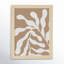 Retro Matisse Inspired Abstract Botanical 1 Beige by The Creative Bunch Studio-457970146-457970173