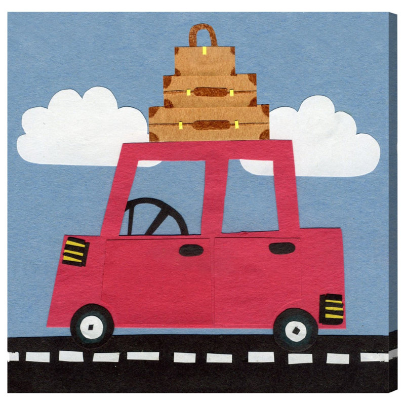 Art sur toile roadtrip Edmonds, H 36 po x l 36 po x P 1,5 po