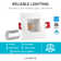 2'' Dimmable Air-Tight IC Rated LED Canless Recessed Lighting Kit