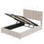 Lit plateforme tapissier avec système de rangement hydraulique-534071331-534071358