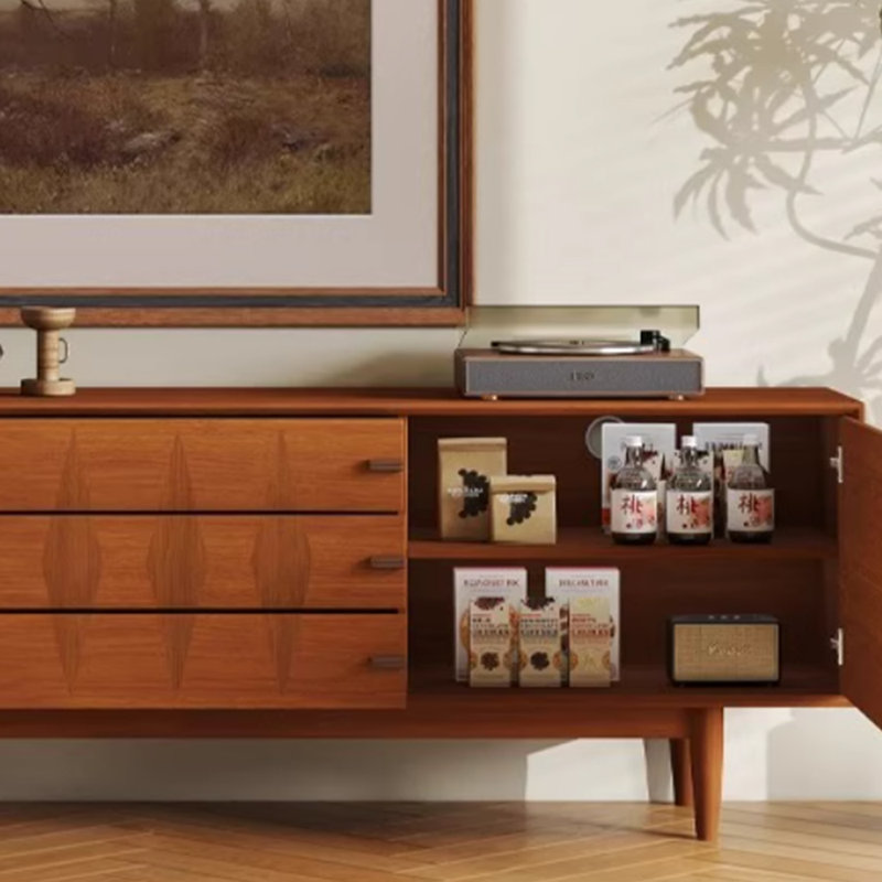 Classical design minimalist TV cabinet