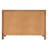 Trey Solid Oak 6-Drawer Double Dresser with Cane Fronts 