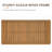 Outdoor Patio Wooden Coffee Table