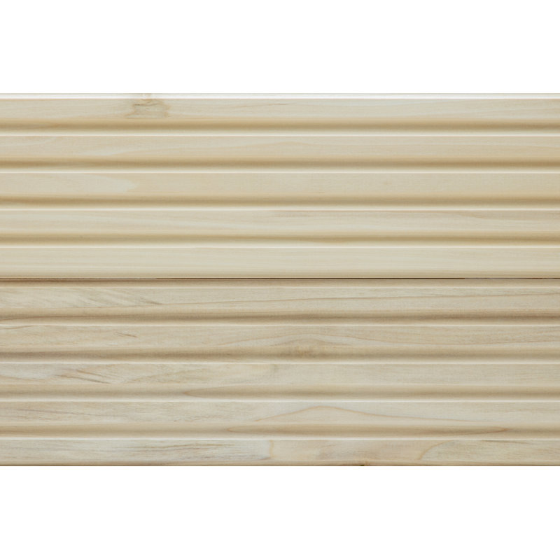 5" x 94.5" Unfinished Fluted Panel Moulding