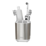 EasyStore Stainless Steel Compact Toothbrush Holder