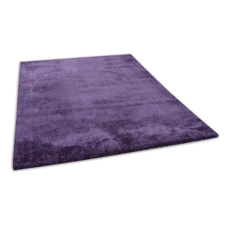 Cozy Solid Colour Hand Woven Area Rug, Rectangle 85 x 155cm