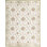 Hand-Knotted High-Quality Ivory and Green Area Rug