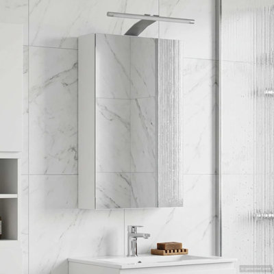 W H Wall Mounted Required Medicine Cabinet Mirror 2