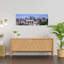 Union Station with city skyline in background Kansas City Missouri USA 1 Piece Wrapped Canvas Panoramic Wall Art-115054581