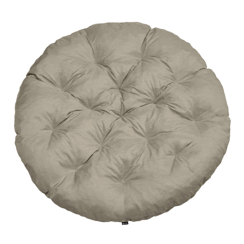 Montlake Outdoor 5'' Papasan Seat Cushion, Heather Gray