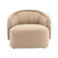 Fauteuil d'appoint incurvé-1176402209