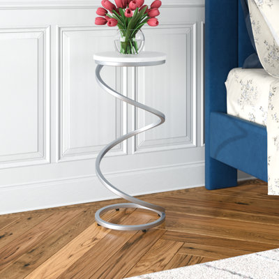 Lorelai Marble Top End Table