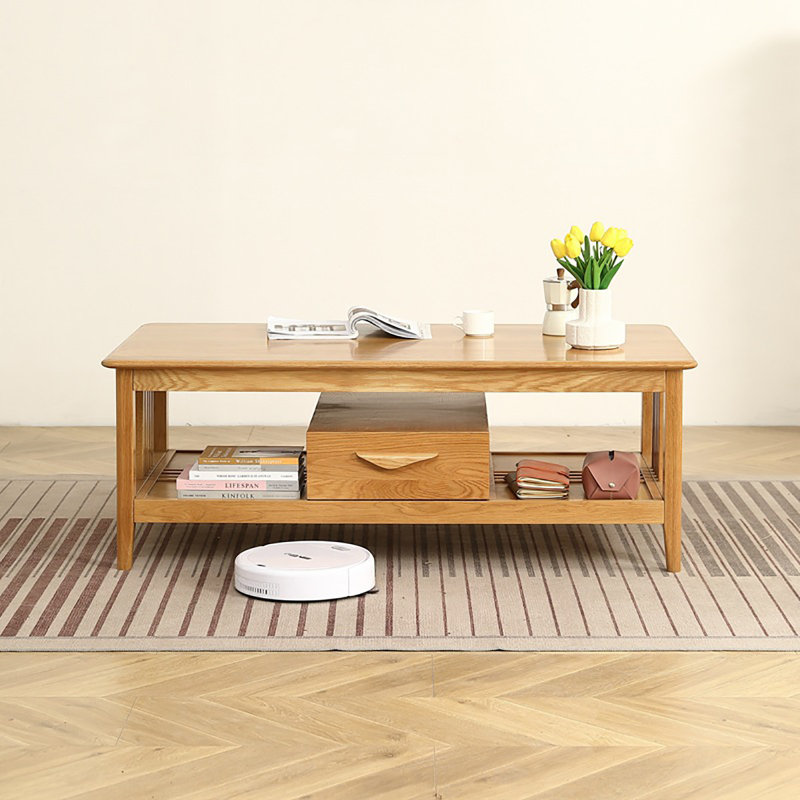 Solid Wood Single Coffee Table