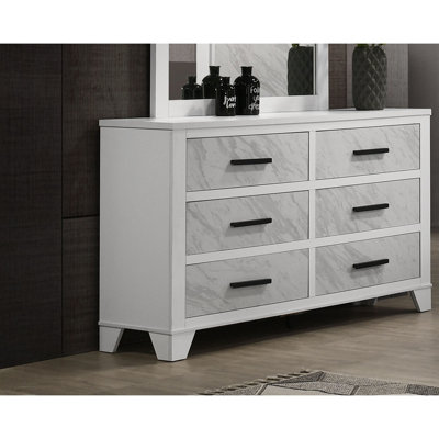 Commode blanche 1pc