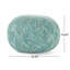 Pouf rond en tricot Baltazar, turquoise