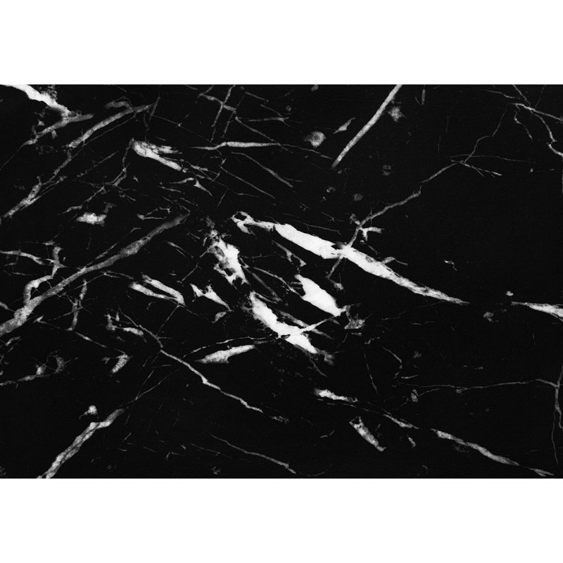 Accent Table, Console, Entryway, Narrow, Sofa, Living Room, Bedroom Marble Look Laminate Metal, Contemporary, Modern